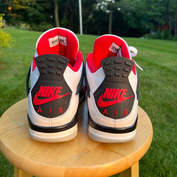 Nike Air Jordan 4 Retro OG Fire Red 2020 Men\'s Shoes - Size 11.5 - Ships Now main image 4